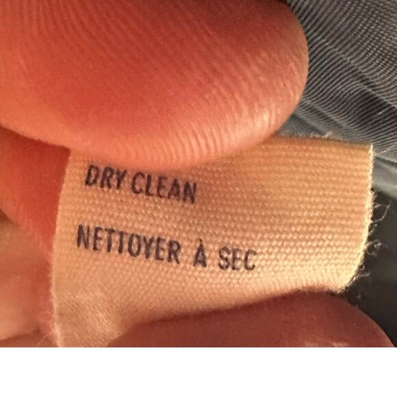 American Eagle Wool Blend Red Fur Hood Toggle Button Pea Coat Womens Large - Picture 15 of 16